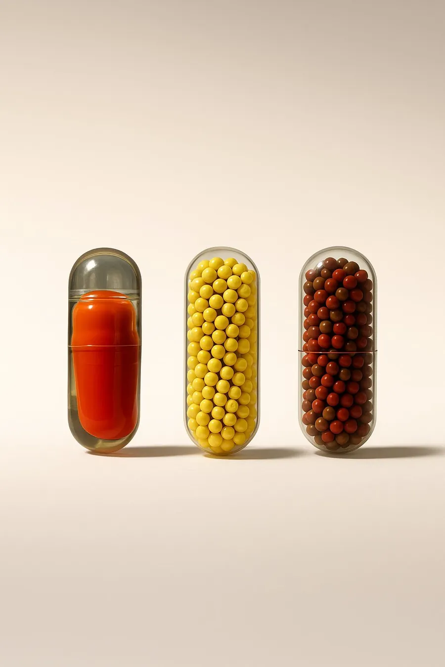 Coreº1, Skin and AntiOx capsules side by side